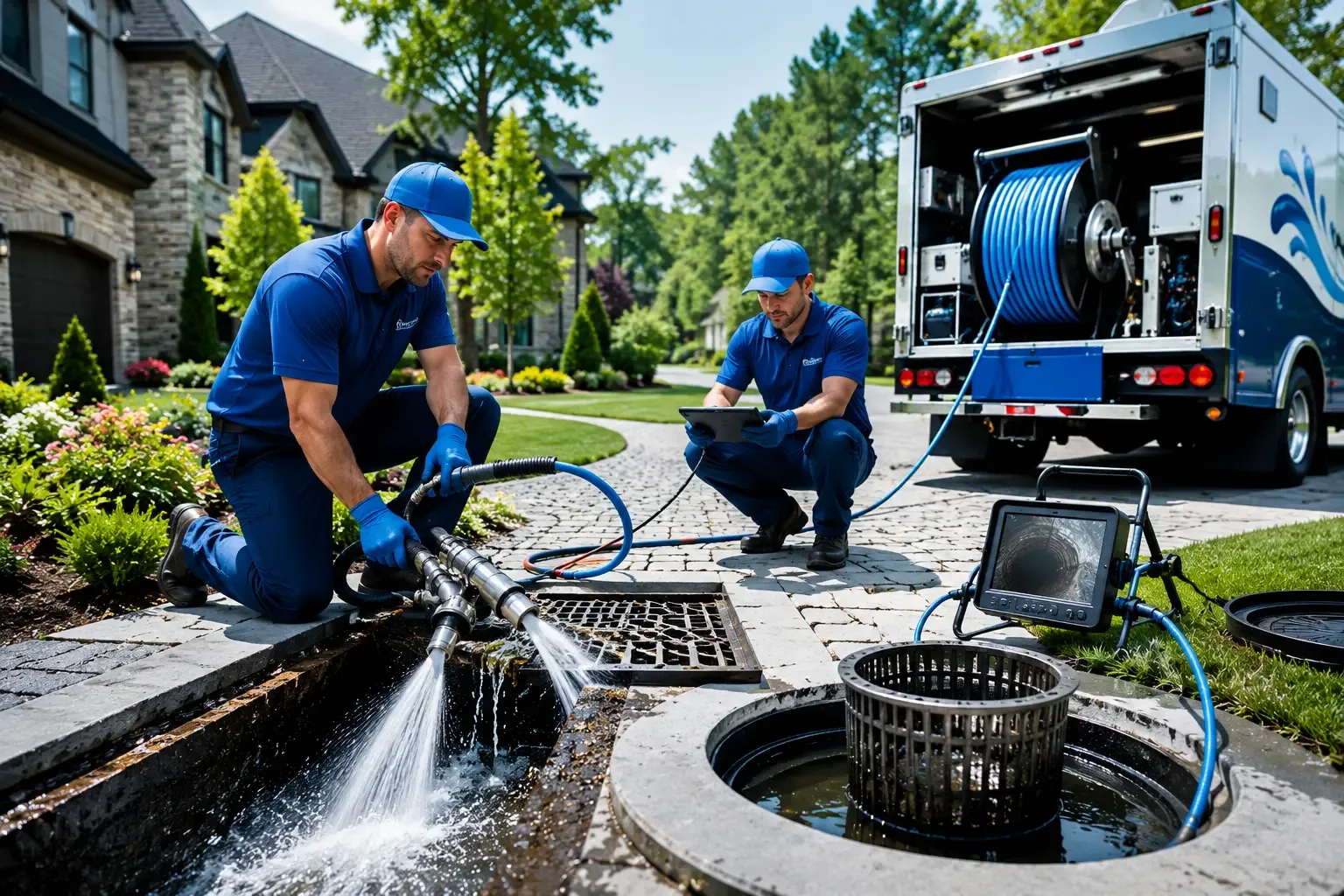 Local outdoor drain cleaning professionals in La Russell, MO